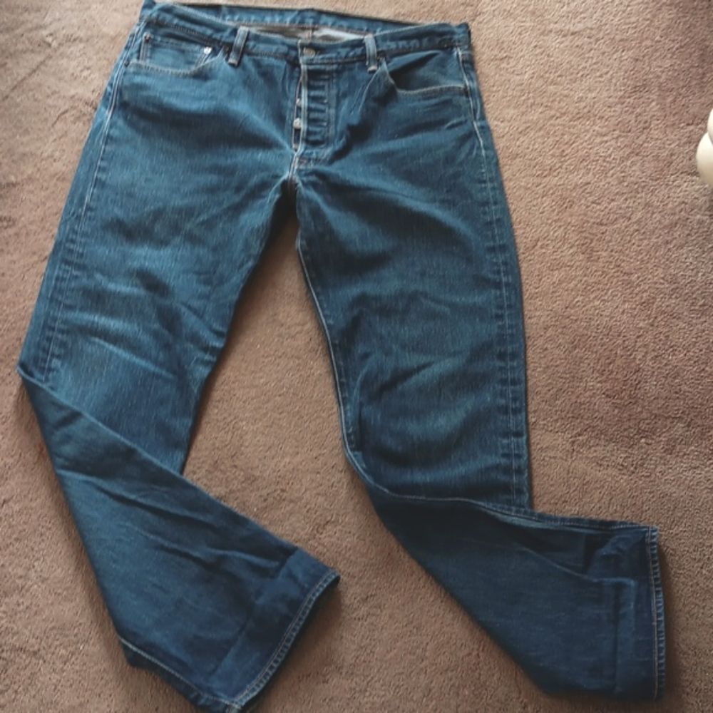 Levi's Men's Straight Jeans - Dark Blue